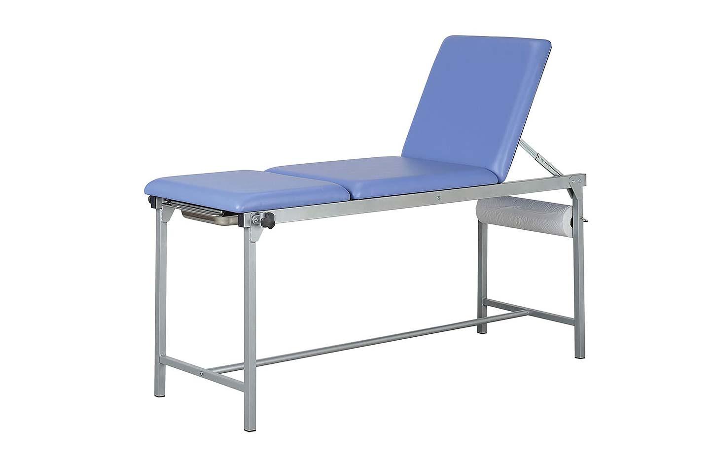 Divan d’examen médical Exam gyneco largeur 60 cm avec dossier réglable - France Bureau